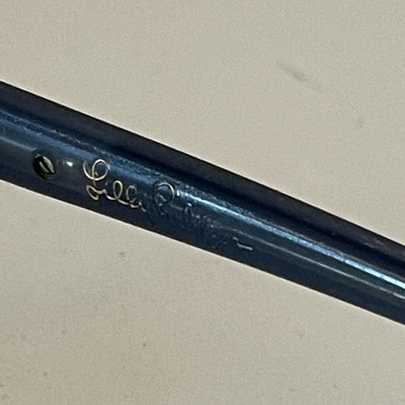 Lilly Pulitzer Blue Glasses Authentic Progressives - Picture 4 of 9